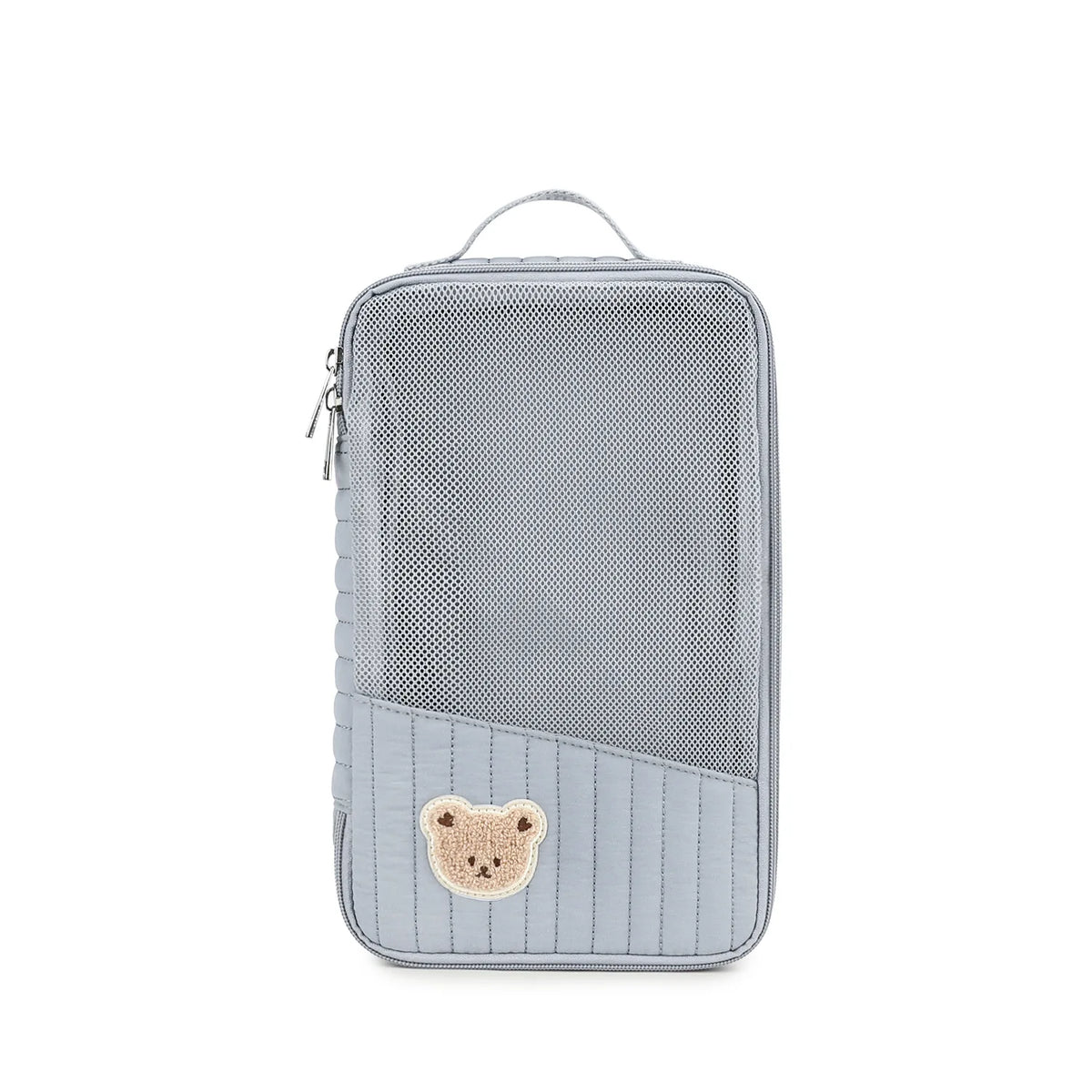 Sac à couches mignon pour poussette, sac suspendu, rangement séparé pour vêtements et couches de bébé, sac de rangement pour changement et lavage de voyage