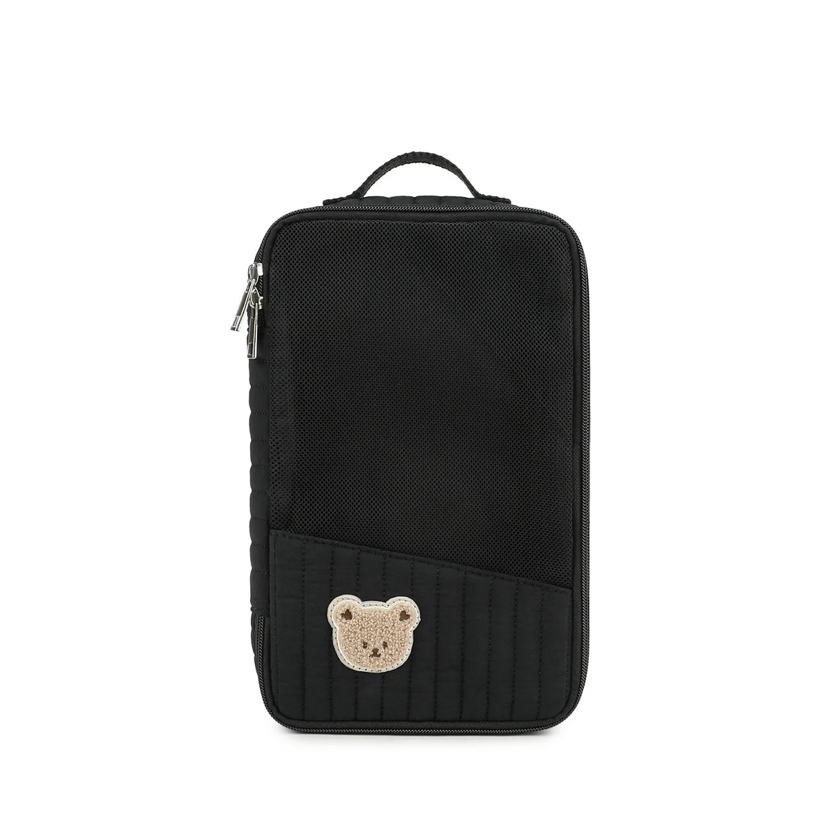 Sac à couches mignon pour poussette, sac suspendu, rangement séparé pour vêtements et couches de bébé, sac de rangement pour changement et lavage de voyage