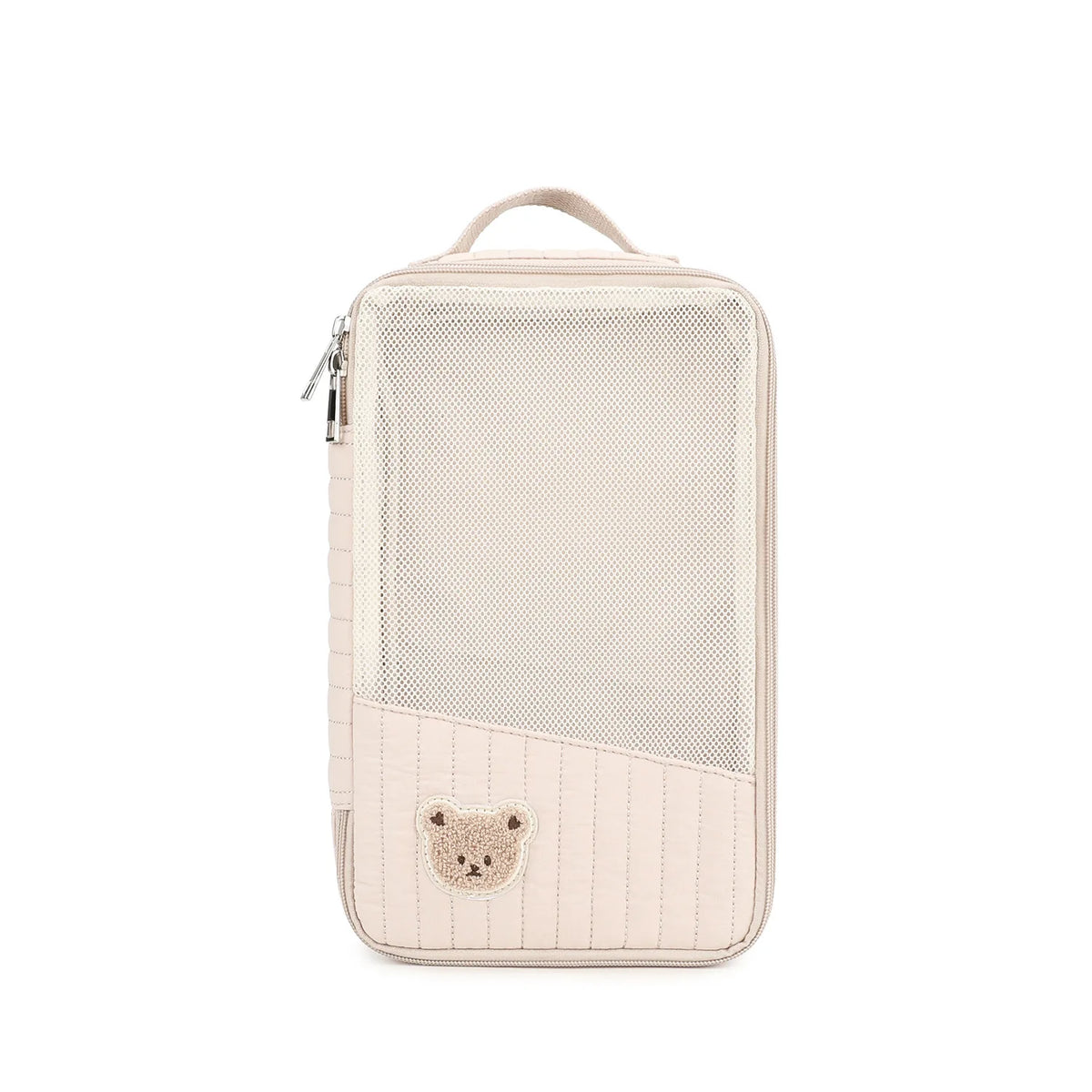 Sac à couches mignon pour poussette, sac suspendu, rangement séparé pour vêtements et couches de bébé, sac de rangement pour changement et lavage de voyage